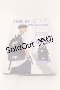 LAND by MILKBOY / LAND BY MILKBOY BACKPACK BOOK バックパック ブック  ブラック O-25-03-17-094-MB-BG-IG-ZT335