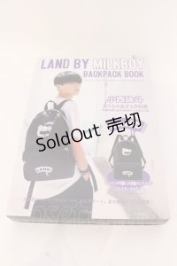 LAND by MILKBOY / LAND BY MILKBOY BACKPACK BOOK バックパック ブック  ブラック O-25-03-17-094-MB-BG-IG-ZT335