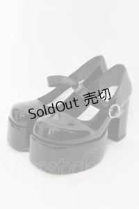 黒猫集市（海外ロリィタ） / 厚底パンプス 40 クロ O-25-03-17-095-LO-SH-IG-OS