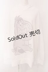 KINGLYMASK / くまのプーさん COLLECTIONパーカー F ホワイト O-25-03-17-102-PU-TO-YM-ZI