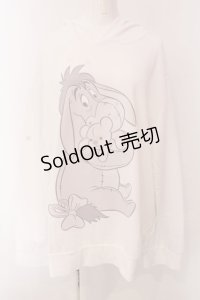 KINGLYMASK / くまのプーさん COLLECTIONパーカー F ホワイト O-25-03-17-102-PU-TO-YM-ZI