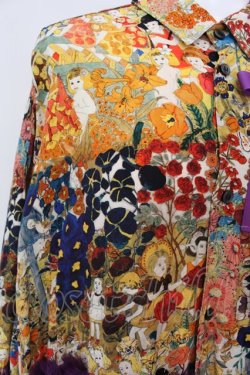 画像2: KIDILL / ×Henry Darger リボンシャツ  マルチカラー O-25-03-17-105-PU-OP-IG-OS