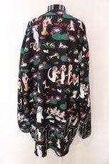 画像4: KIDILL / ×Henry Darger　KUNG-FU SHIRT JACKET F ブラック O-25-03-17-106-PU-CO-YM-ZT-C033 (4)