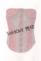 Qutie Frash / オーバーバストコルセット  レッド O-25-03-17-020-QU-TO-OW-OS