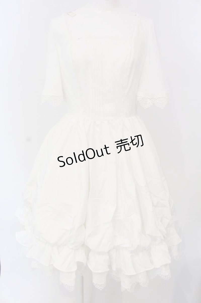 画像6: 【SALE】南柯 （海外ロリィタ） / チャイナボタン刺繍ジャンパースカート ブラウスワンピースセット S ラベンダー×シロ O-25-03-18-002-LO-OP-IG-ZT024 (6)