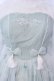 画像2: 南鹿鳴（海外ロリィタ） / Butterfly Dream Embroidery　ワンピース S ミント×シロ O-25-03-18-006-LO-OP-IG-OS (2)