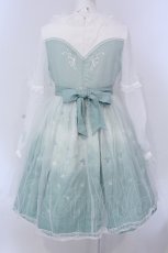 画像5: 南鹿鳴（海外ロリィタ） / Butterfly Dream Embroidery　ワンピース S ミント×シロ O-25-03-18-006-LO-OP-IG-ZY (5)