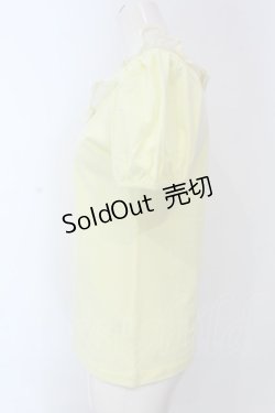 画像3: Leur Getter / セーラーフリルカットソー  イエロー O-25-03-18-012-LU-TO-IG-OS