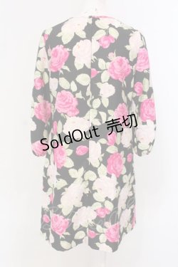 画像3: JESUS DIAMANTE / フェリエワンピ 38 プリンセスJAPONローズ柄 O-25-03-18-013-JE-OP-IG-ZY