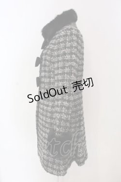 画像3: JESUS DIAMANTE / バービーバルドーツイードコート 38 クロ O-25-03-18-014-JE-CO-IG-ZT-C007