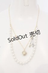 Leur Getter / Tea Time ネックレス  ゴールド×パール O-25-03-18-023-LU-AC-IG-OS
