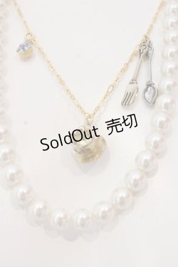 画像2: Leur Getter / Tea Time ネックレス  ゴールド×パール O-25-03-18-023-LU-AC-IG-OS