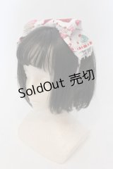 Angelic Pretty / Fresh Strawberry Dinerカチューシャ  シロ O-25-03-20-026-AP-AC-OW-OS