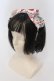 画像1: Angelic Pretty / Fresh Strawberry Dinerカチューシャ  シロ O-25-03-20-026-AP-AC-OW-OS (1)