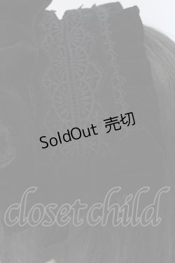 画像5: axes femme kawaii / ベルベットドールハーフボンネット  クロ O-25-03-20-027-AX-AC-IG-OS