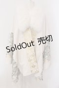 Qutie Frash / ポンチョコート  ホワイト O-25-03-20-1001-QU-CO-IG-ZY