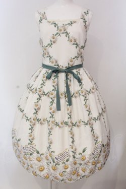 画像1: Emily Temple cute / Marguerite Gardenノースリーブワンピース  アイボリー O-25-03-20-1030-ET-OP-OW-OS