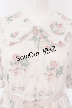画像2: Melody BasKet / Precious Roseフラットカラーワンピース  アイボリー O-25-03-20-1033-LO-OP-IG-OS