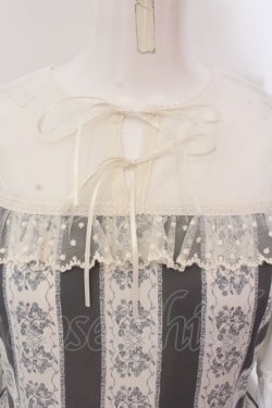 画像2: Melody BasKet / Berry galleryチュール切替ワンピース  グレー×オフシロ O-25-03-20-1035-LO-OP-IG-OS