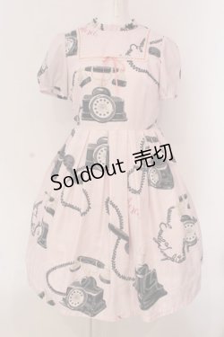 画像1: Emily Temple cute / Call meワンピース  ピンク O-25-03-20-1036-ET-OP-OW-OS