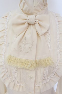 画像2: Innocent World / 月と星の刺繍ブラウス  アイボリー O-25-03-20-1045-IW-BL-IG-OS