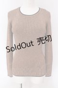 INGEBORG / ラメテレコカットソー  オレンジ系 O-25-03-20-1052-LO-TO-IG-OS