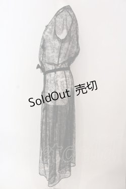 画像3: INGEBORG / 総レース半袖ワンピース  クロ O-25-03-20-1057-LO-OP-IG-OS