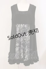Qutie Frash / プレミアムセット2024-朧月-　ベビードールワンピース  ブラック O-25-03-20-1007-QU-TO-OW-ZY