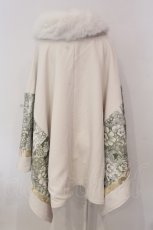 画像4: Qutie Frash / ポンチョコート  ホワイト O-25-03-20-1001-QU-CO-IG-ZY (4)