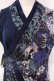 画像2: Qutie Frash / 着物チュニック  ブルー O-25-03-20-1011-QU-TO-IG-ZY (2)