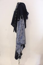 画像3: Qutie Frash / 和柄ショートカーデ  ブルー O-25-03-20-1012-QU-TO-OW-ZY (3)