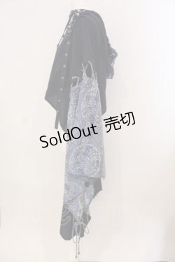 画像3: Qutie Frash / 和柄ショートカーデ  ブルー O-25-03-20-1012-QU-TO-OW-ZY