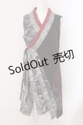 Qutie Frash / 着物チュニック  ブラック O-25-03-20-1020-QU-TO-IG-ZY