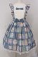 画像1: Angelic Pretty / Memorial Tea Museumジャンパースカート  ブルー O-25-03-20-006-AP-OP-OW-OS (1)