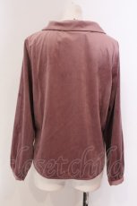 画像3: 【SALE】LEBECCA boutique / 通いつづけるベロアブラウス  モーヴピンク O-25-03-20-2003-EL-BL-IG-ZT200 (3)