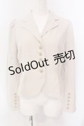 【SALE】an another angelus / 釦使いテーラードジャケット F ベージュ O-25-03-20-2035-CA-JA-OW-ZT205