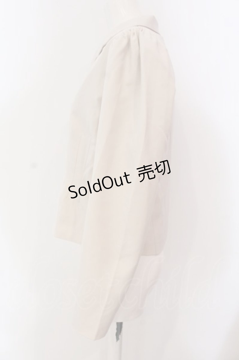 画像2: 【SALE】an another angelus / 釦使いテーラードジャケット F ベージュ O-25-03-20-2035-CA-JA-OW-ZT205 (2)