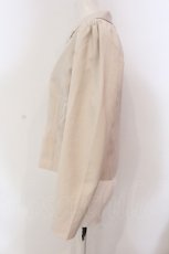 画像2: 【SALE】an another angelus / 釦使いテーラードジャケット F ベージュ O-25-03-20-2035-CA-JA-OW-ZT205 (2)
