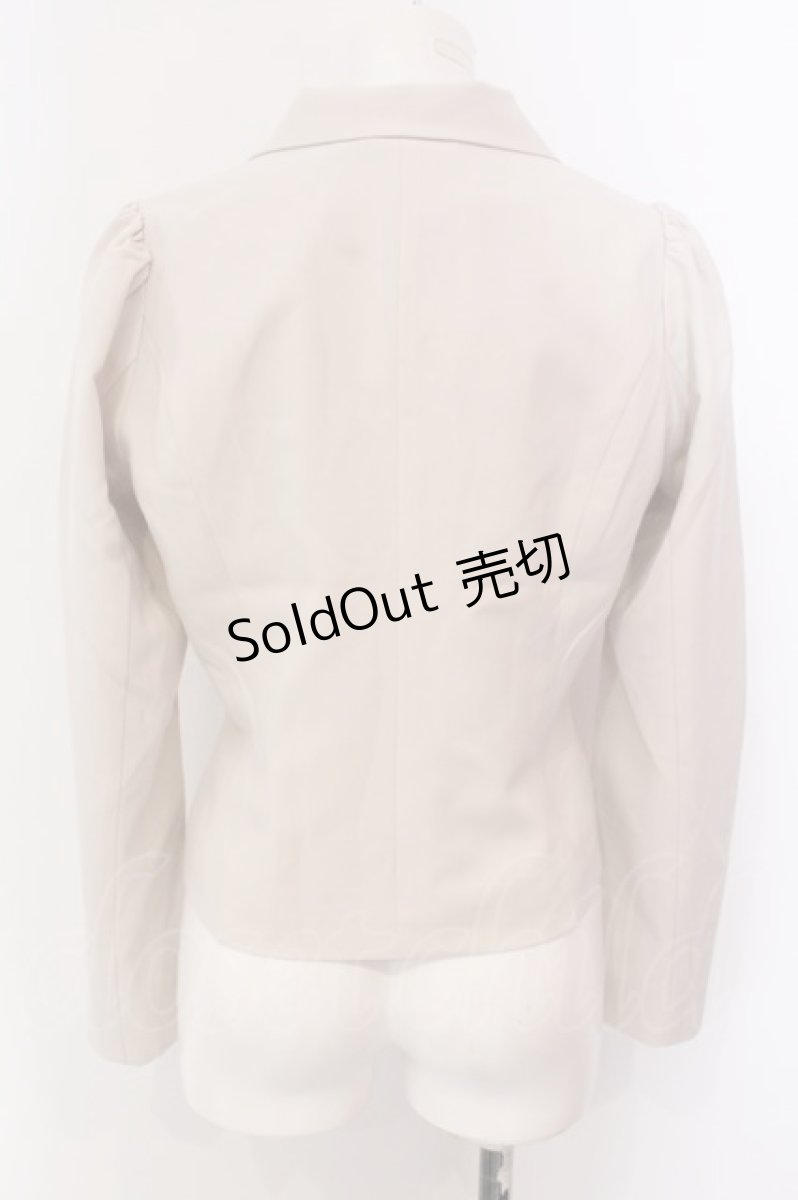 画像3: 【SALE】an another angelus / 釦使いテーラードジャケット F ベージュ O-25-03-20-2035-CA-JA-OW-ZT205 (3)