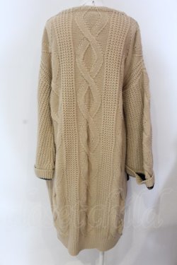 画像3: LEBECCA boutique / マグと迎えるニットカーディガン  ベージュ O-25-03-20-2036-EL-TO-IG-ZT183