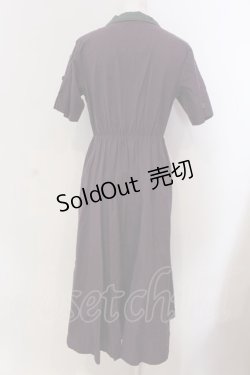画像3: LEBECCA boutique / 私たちへのワンピース F パープル×グリーン O-25-03-20-2004-EL-OP-OW-OS