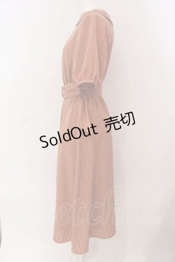 画像2: LEBECCA boutique / 分煙の窓際ワンピース  オレンジ系 O-25-03-20-2042-EL-OP-IG-OS