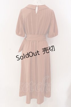 画像3: LEBECCA boutique / 分煙の窓際ワンピース  オレンジ系 O-25-03-20-2042-EL-OP-IG-OS