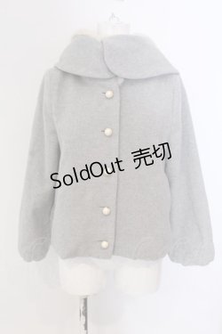 画像1: Franche Lippee / マフマフコート M グレー O-25-03-20-2005-LO-CO-IG-C052