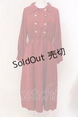 LEBECCA boutique / 彼が気を引くワンピース  アカ O-25-03-20-2047-EL-OP-IG-OS