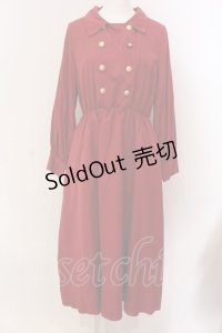 LEBECCA boutique / 彼が気を引くワンピース  アカ O-25-03-20-2047-EL-OP-IG-OS
