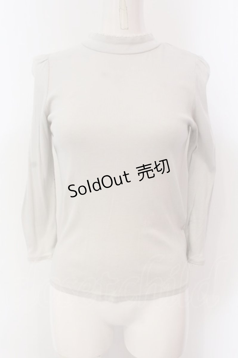 画像1: 【SALE】Franche Lippee / ボトルネック7部袖テレコカットソー  ライトミント O-25-03-20-2049-LO-TO-IG-ZT203 (1)