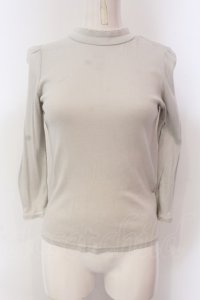 Franche Lippee / ボトルネック7部袖テレコカットソー  ライトミント O-25-03-20-2049-LO-TO-IG-ZT203