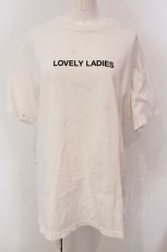 画像1: 【SALE】Melt the lady / LOVEY LADIES Tシャツ Fの シロ O-25-03-20-2017-PU-TS-IG-ZT191 (1)