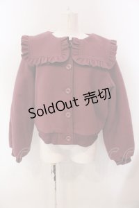 merry jenny / フリルセーラーブルゾン  ピンク O-25-03-20-2018-LO-CO-IG-ZT-C048